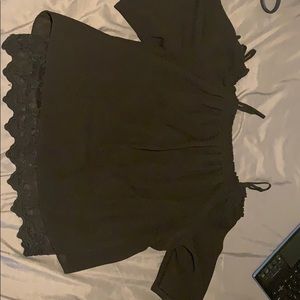 Off the shoulder blouse